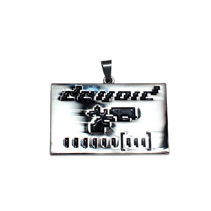 8-BIT PISTOL NECKLACE