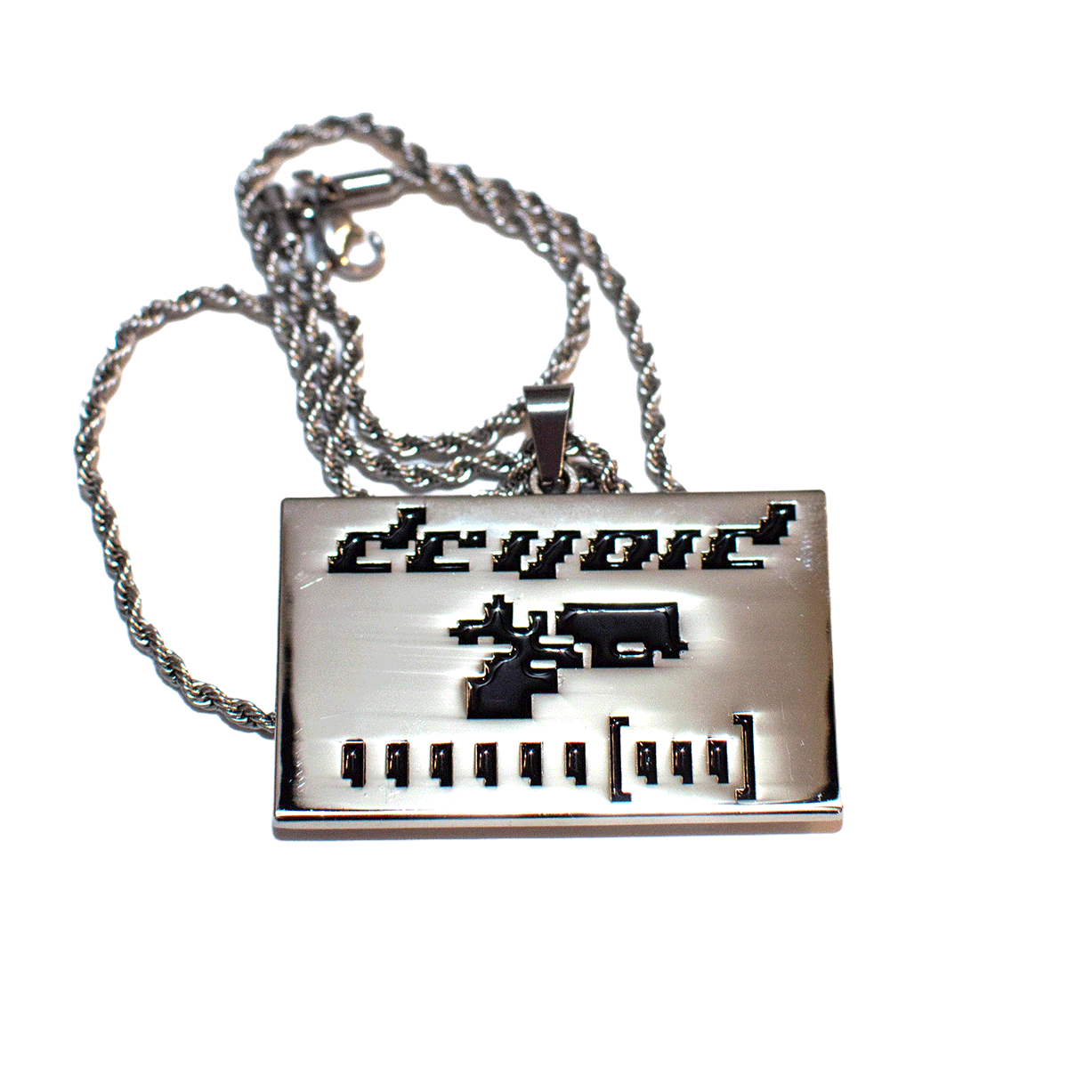8-BIT PISTOL NECKLACE