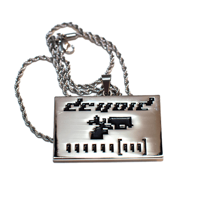 8-BIT PISTOL NECKLACE