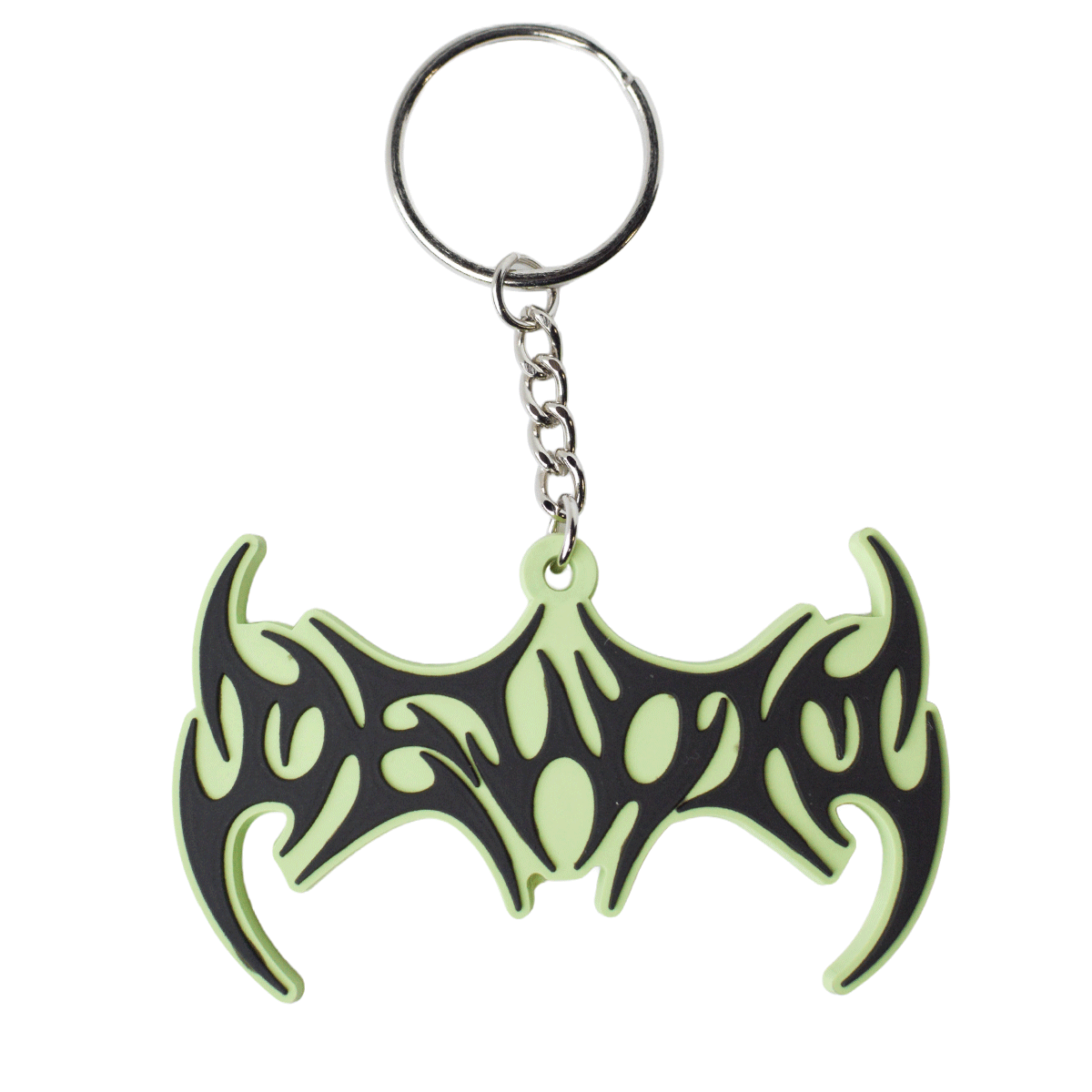 DEVOID — GLOW SIGIL KEYCHAIN [Black w/green outline]