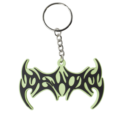 DEVOID — GLOW SIGIL KEYCHAIN [Black w/green outline]