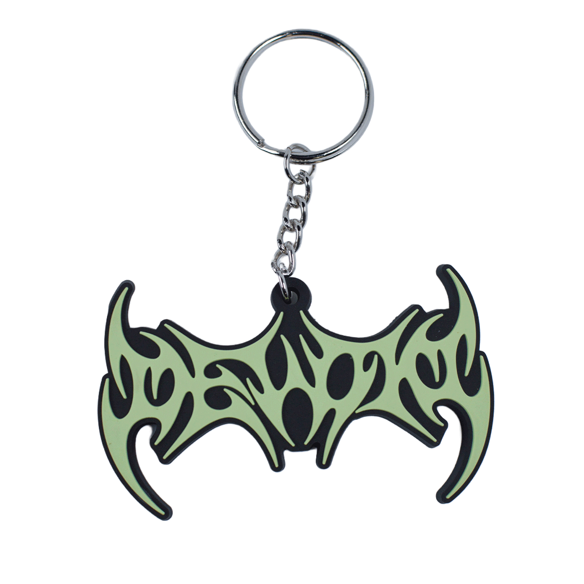 DEVOID — GLOW SIGIL KEYCHAIN [Green w/black outline]