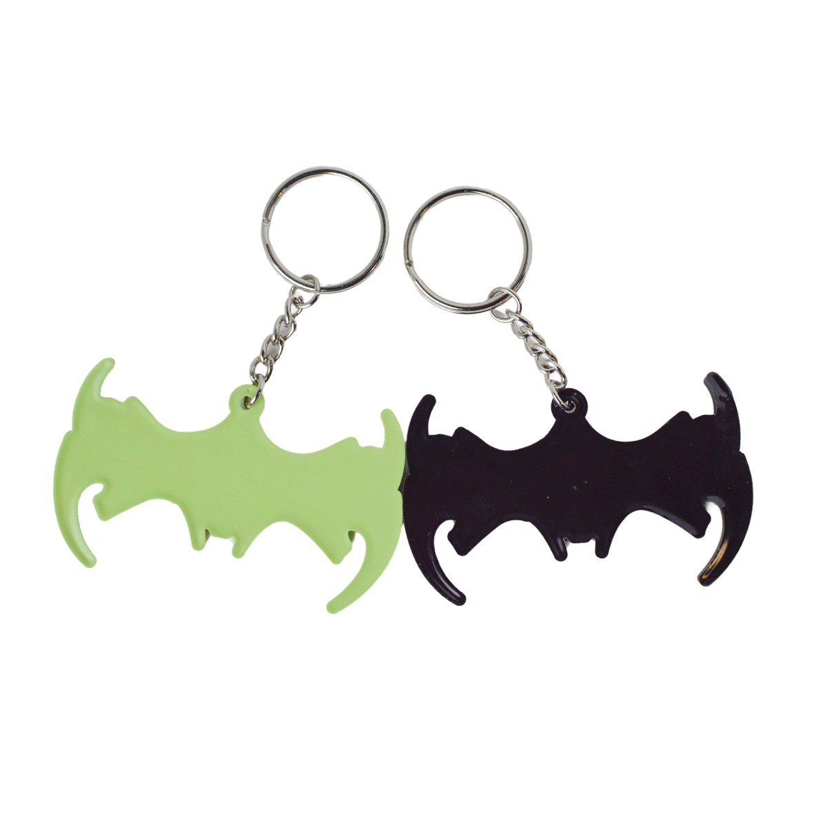 DEVOID — GLOW SIGIL KEYCHAIN [Green w/black outline]