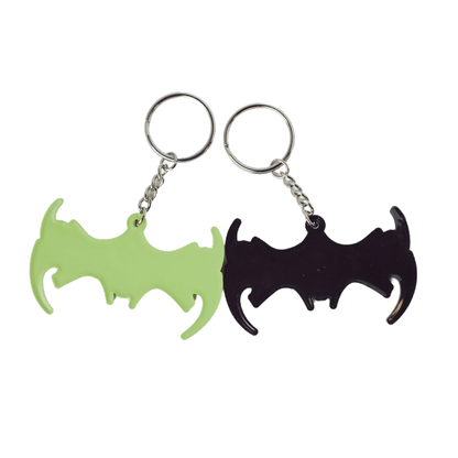 DEVOID — GLOW SIGIL KEYCHAIN [Green w/black outline]