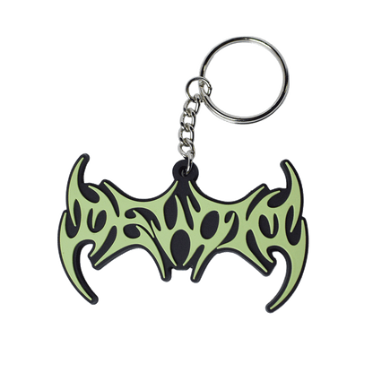DEVOID — GLOW SIGIL KEYCHAIN [Green w/black outline]