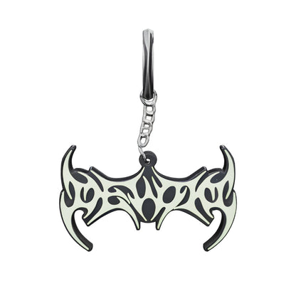 DEVOID — GLOW SIGIL KEYCHAIN [Green w/black outline]