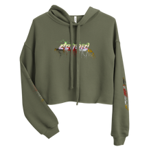 Load image into Gallery viewer, DEVOID CALIBER SWORD GRAPHIC CROPPED HOODIE

